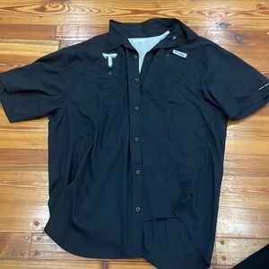 Xxl Troy Trojans Columbia Omni shade button up men’s shirt